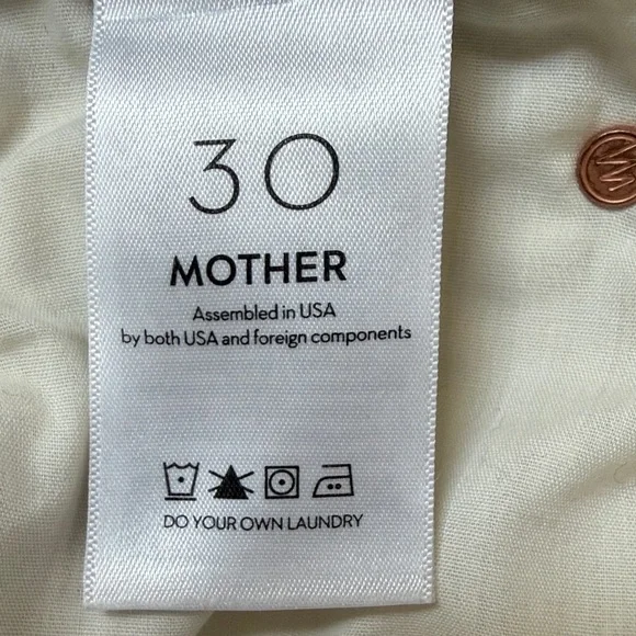 MOTHER Leopard-Print Skinny Jeans in Gray and White - Picture 11 of 11